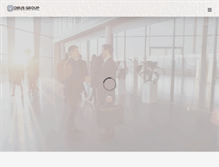 Tablet Screenshot of obusgroup.com